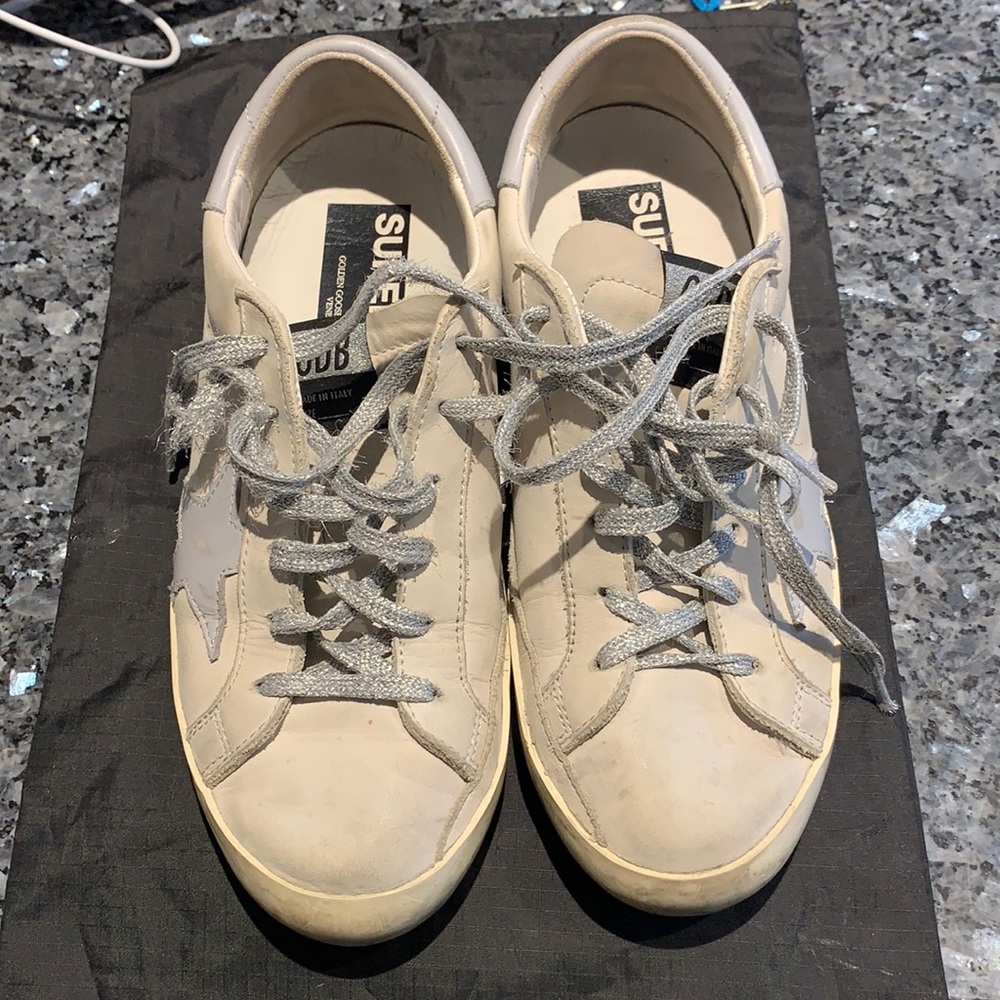 Golden goose all leather shoe